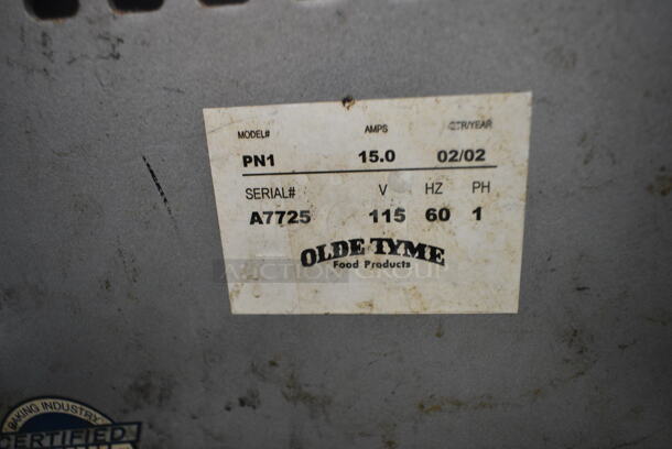2 Olde Tyme PN1 Stainless Steel Commercial Countertop Nut Grinder Base w/ Hopper Mount. 115 Volts, 1 Phase. 2 Times Your Bid! Tested and Working! - Image 7 of 12