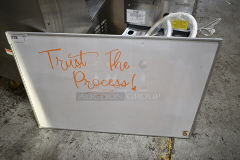 White Board / Marker Board. 