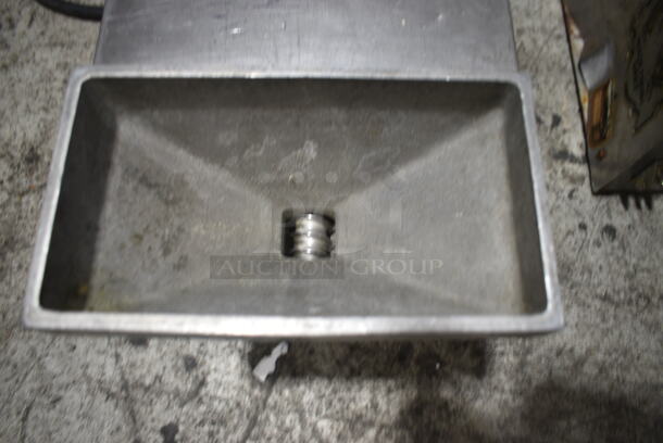 2 Olde Tyme PN1 Stainless Steel Commercial Countertop Nut Grinder Base w/ Hopper Mount. 115 Volts, 1 Phase. 2 Times Your Bid! Tested and Working! - Image 10 of 12