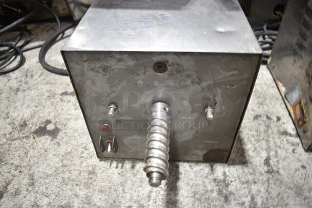 2 Olde Tyme PN1 Stainless Steel Commercial Countertop Nut Grinder Base w/ Hopper Mount. 115 Volts, 1 Phase. 2 Times Your Bid! Tested and Working! - Image 11 of 12