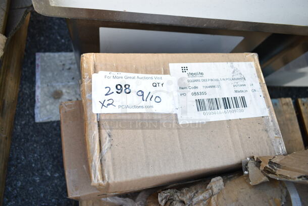 2 Boxes of 24 BRAND NEW Boxes of Steelite 7064MM201 Bowl 13-1/2 Oz. 5" X 5. 2 Times Your Bid!  - Image 2 of 5
