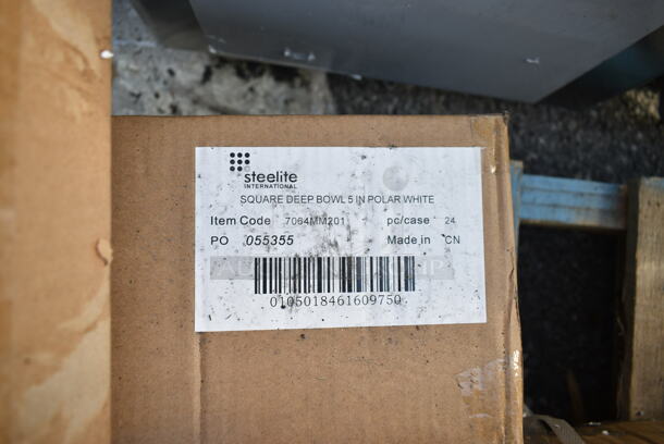 2 Boxes of 24 BRAND NEW Boxes of Steelite 7064MM201 Bowl 13-1/2 Oz. 5" X 5. 2 Times Your Bid!  - Image 5 of 5