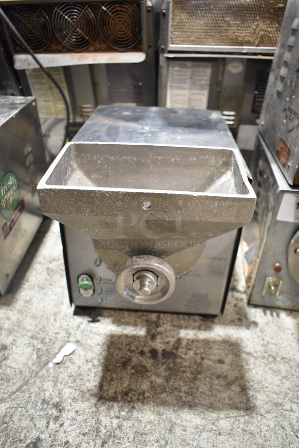 2 Olde Tyme PN2 Stainless Steel Commercial Countertop Nut Grinder Base w/ Hopper Mount. 115 Volts, 1 Phase. 2 Times Your Bid! Tested and Working! - Image 7 of 12