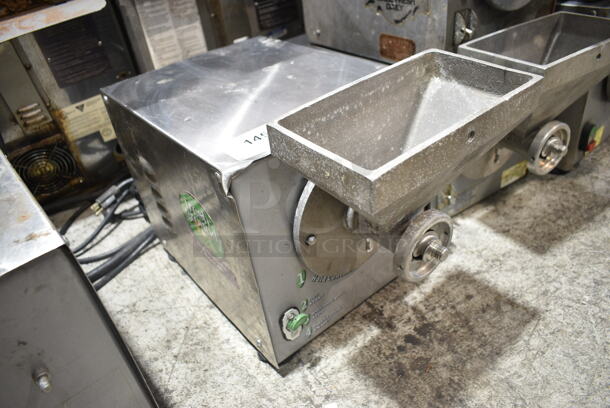 2 Olde Tyme PN2 Stainless Steel Commercial Countertop Nut Grinder Base w/ Hopper Mount. 115 Volts, 1 Phase. 2 Times Your Bid! Tested and Working! - Image 8 of 12