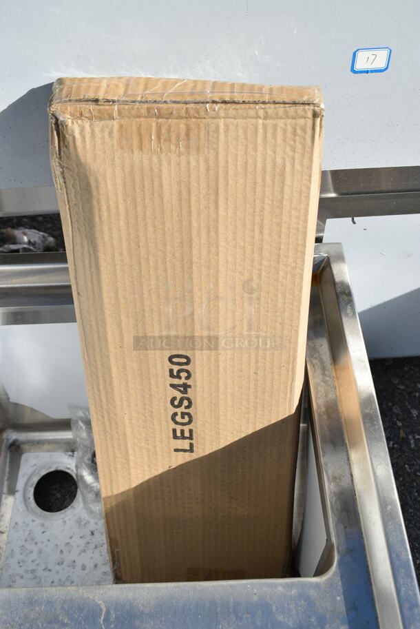 BRAND NEW SCRATCH AND DENT! Steelton 522BS3T38 3 Bowl 18 Gauge Underbar Sink - 38" x 18 3/4" - Image 4 of 8