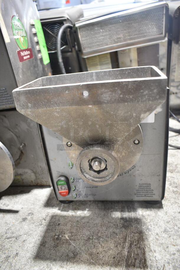 Olde Tyme PN2 Stainless Steel Commercial Countertop Nut Grinder Base w/ Hopper Mount. 115 Volts, 1 Phase. Tested and Working! - Image 2 of 7