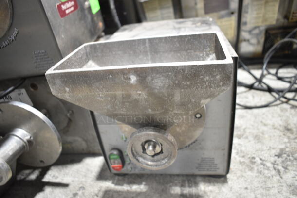 Olde Tyme PN2 Stainless Steel Commercial Countertop Nut Grinder Base w/ Hopper Mount. 115 Volts, 1 Phase. Tested and Working! - Image 4 of 7