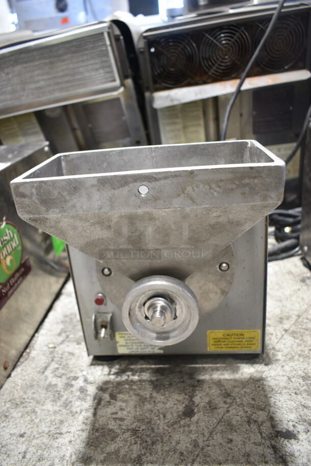 Olde Tyme PN1 Stainless Steel Commercial Countertop Nut Grinder Base w/ Hopper Mount. 115 Volts, 1 Phase. Cannot Test Due To Missing Power Cord - Image 2 of 8