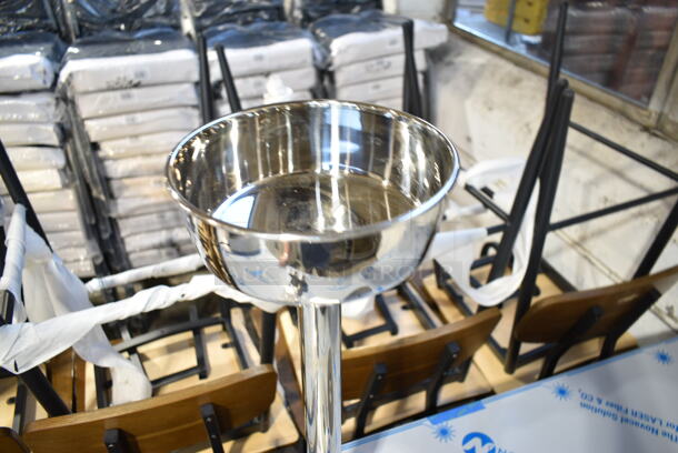 ALL ONE MONEY! Lot of BRAND NEW SCRATCH AND DENT! Items Including 2 Avantco 177023080010 Round Grease Protecting Plate for VB200 Series, 2 Avantco 17700403146L Round Spit Base for VB200 Series Vertical Broilers, Vollrath Stainless Steel Stand. - Image 3 of 11