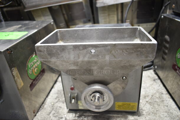 Olde Tyme PN1 Stainless Steel Commercial Countertop Nut Grinder Base w/ Hopper Mount. 115 Volts, 1 Phase. Cannot Test Due To Missing Power Cord - Image 4 of 8