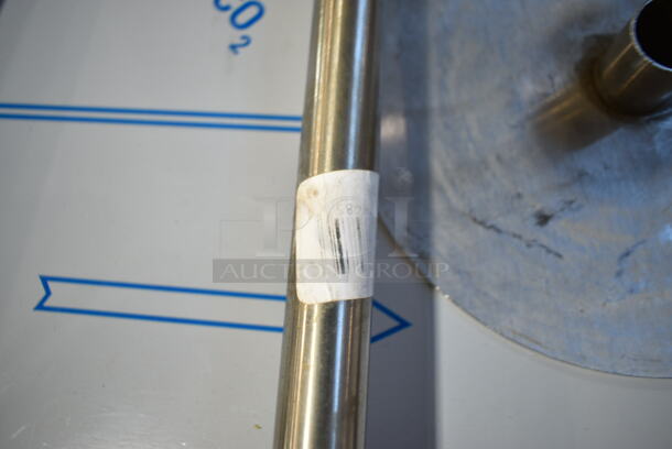 ALL ONE MONEY! Lot of BRAND NEW SCRATCH AND DENT! Items Including 2 Avantco 177023080010 Round Grease Protecting Plate for VB200 Series, 2 Avantco 17700403146L Round Spit Base for VB200 Series Vertical Broilers, Vollrath Stainless Steel Stand. - Image 10 of 11