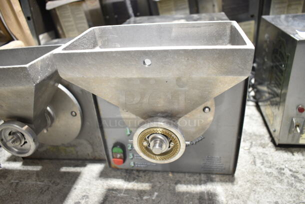 2014 Olde Tyme PN2 Stainless Steel Commercial Countertop Nut Grinder Base w/ Hopper Mount. 115 Volts, 1 Phase. Tested and Working! - Image 4 of 7