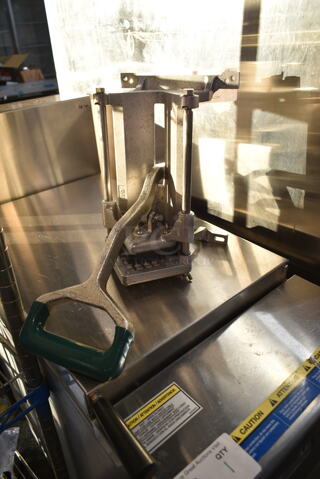 Garde Metal Countertop Potato Cutter. 