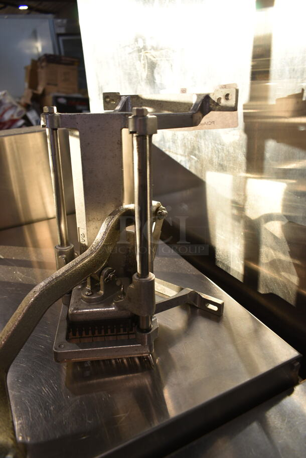 Garde Metal Countertop Potato Cutter.  - Image 3 of 7