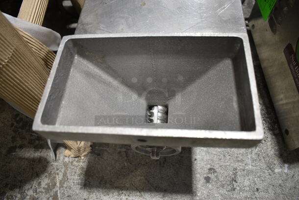 Olde Tyme PN1 Stainless Steel Commercial Countertop Nut Grinder Base w/ Hopper Mount. 115 Volts, 1 Phase. Tested and Working! - Image 5 of 7