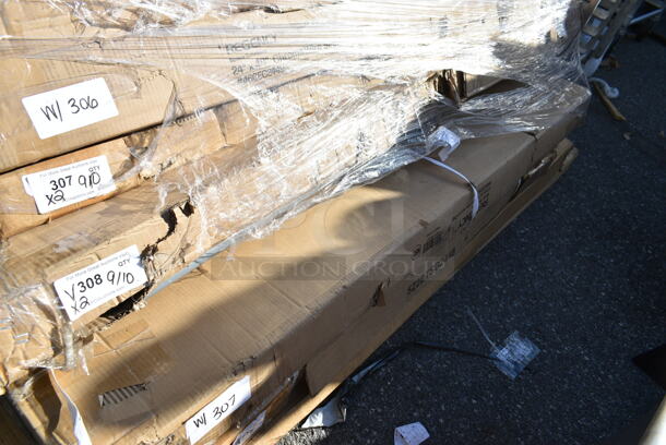 2 BRAND NEW SCRATCH AND DENT! Items Including Steelton 522ETSG3072 30" x 72" 18 Gauge 430 Stainless Steel Work Table with Undershelf and Steelton 522ETSG2448 24" x 48" 18 Gauge 430 Stainless Steel Work Table with Undershelf. May Be Missing Pieces. 2 Times Your Bid!   - Image 2 of 4