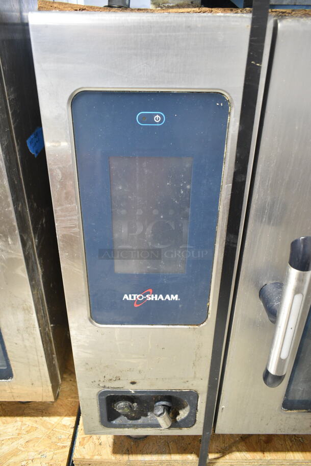 2 2016/2017 Alto Shaam CTP7-20E/CTP10-10E Stainless Steel Commercial Electric Powered Combi Convection Oven w/ Stand. 208-240 Volts, 3 Phase. 2 Times Your Bid - Image 5 of 9