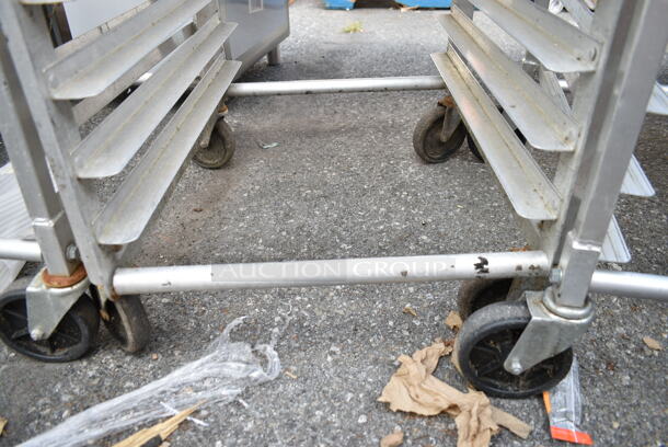 3 Various Metal Commercial Pan Transport Rack on Commercial Casters. 20x26x71, 21.5x26x64, 20x26x69. 3 Times Your Bid! - Image 6 of 10