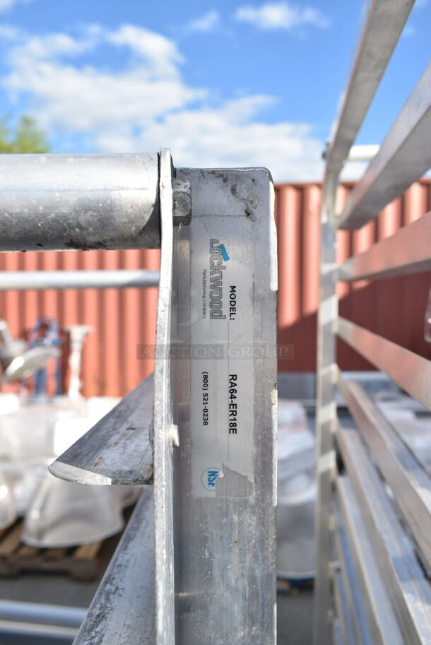 3 Various Metal Commercial Pan Transport Rack on Commercial Casters. 20x26x71, 21.5x26x64, 20x26x69. 3 Times Your Bid! - Image 7 of 10