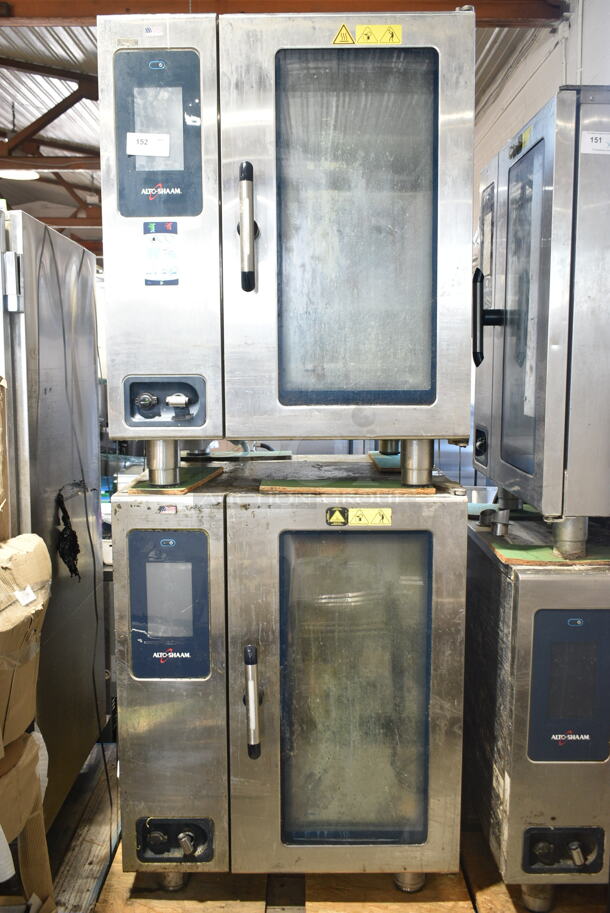 2 2020 Alto Shaam CTP10-10E Stainless Steel Commercial Electric Powered Combi Convection Oven w/ Stand. 208-240 Volts, 3 Phase. 2 Times Your Bid - Image 1 of 10