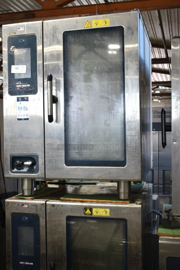 2 2020 Alto Shaam CTP10-10E Stainless Steel Commercial Electric Powered Combi Convection Oven w/ Stand. 208-240 Volts, 3 Phase. 2 Times Your Bid - Image 3 of 10