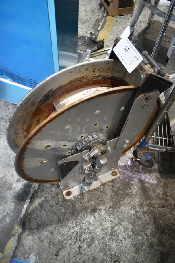 Hannay Metal Hose Reel. - Image 6 of 7