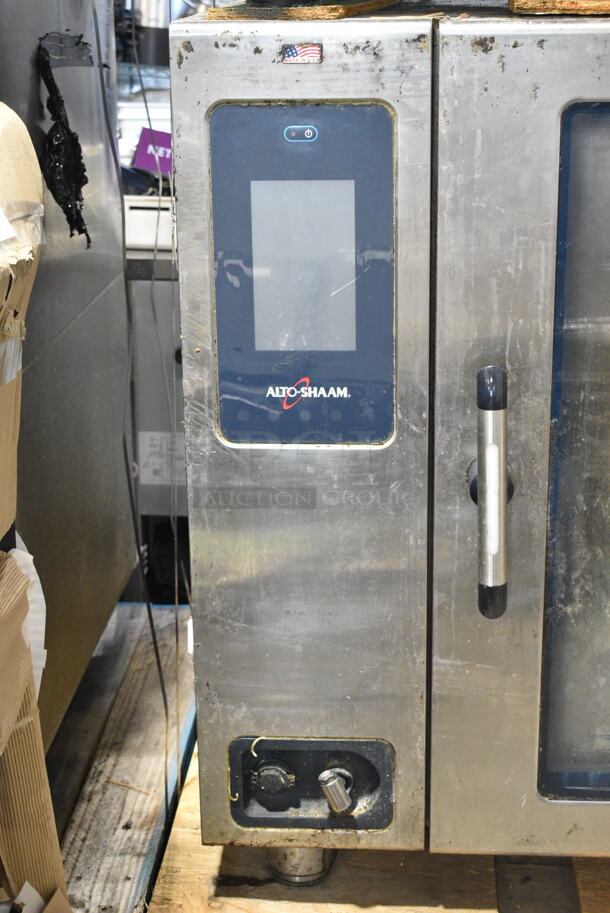 2 2020 Alto Shaam CTP10-10E Stainless Steel Commercial Electric Powered Combi Convection Oven w/ Stand. 208-240 Volts, 3 Phase. 2 Times Your Bid - Image 6 of 10
