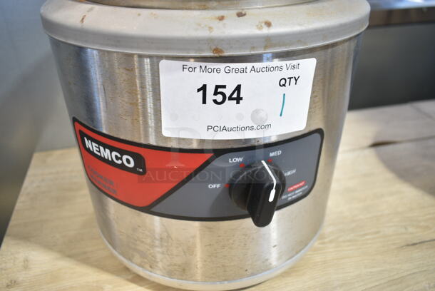 2017 Nemco 6102A Stainless Steel Commercial Countertop Soup Kettle Food Warmer. 120 Volts, 1 Phase. Tested and Working! - Image 4 of 5