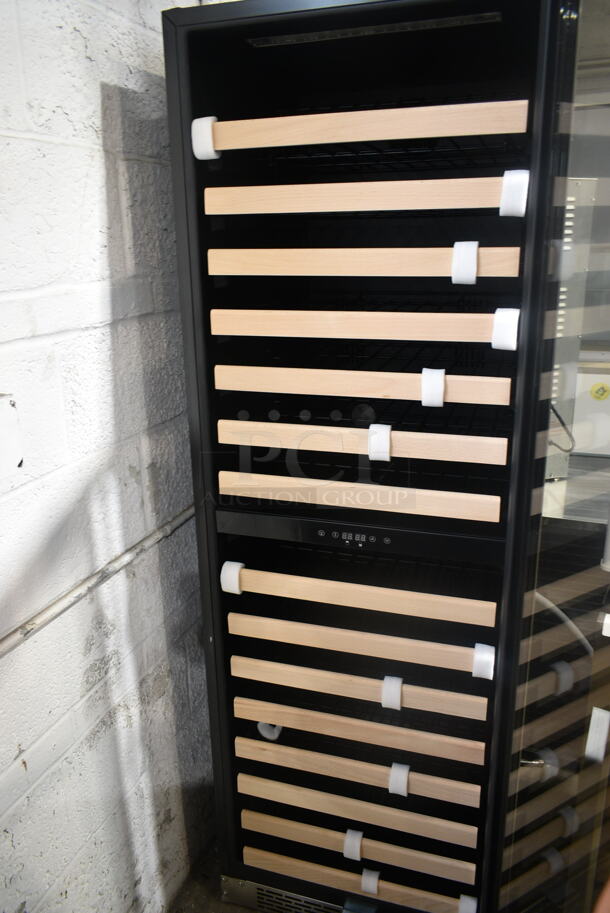 BRAND NEW SCRATCH AND DENT! Whynter BWR-1642DZ Metal Commercial Single Door Reach In 164 Bottle Dual Zone Wine Cooler Merchandiser. 120 Volts, 1 Phase. Tested and Working! - Image 3 of 6
