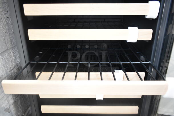 BRAND NEW SCRATCH AND DENT! Whynter BWR-1642DZ Metal Commercial Single Door Reach In 164 Bottle Dual Zone Wine Cooler Merchandiser. 120 Volts, 1 Phase. Tested and Working! - Image 4 of 6