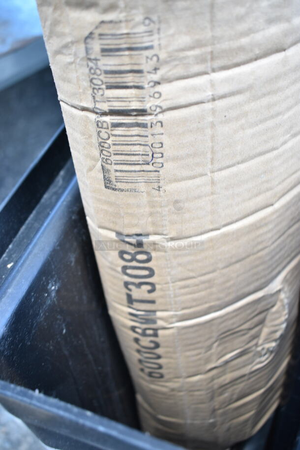 6 BRAND NEW SCRATCH AND DENT! Items Including X0045WATZV Zonon 4 Pack Hook, Regency 600CBWT3084 Cross Brace for 30" x 84" Work Tables, Chrome Finish Poles, Choice Black Trash Can. 6 Times Your Bid!  - Image 6 of 9