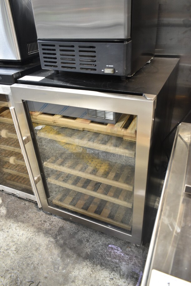BRAND NEW SCRATCH AND DENT! Avanti WCF43S3SD 43 Bottle Designer Series Dual-Zone Wine Cooler Merchandiser. 115 Volts, 1 Phase. Tested and Working! - Image 3 of 7