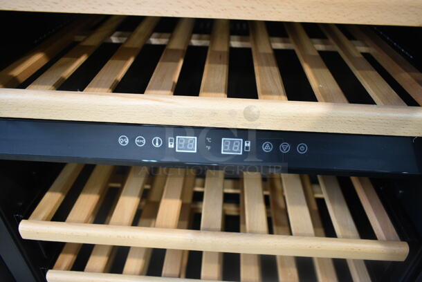 BRAND NEW SCRATCH AND DENT! Avanti WCF43S3SD 43 Bottle Designer Series Dual-Zone Wine Cooler Merchandiser. 115 Volts, 1 Phase. Tested and Working! - Image 5 of 7