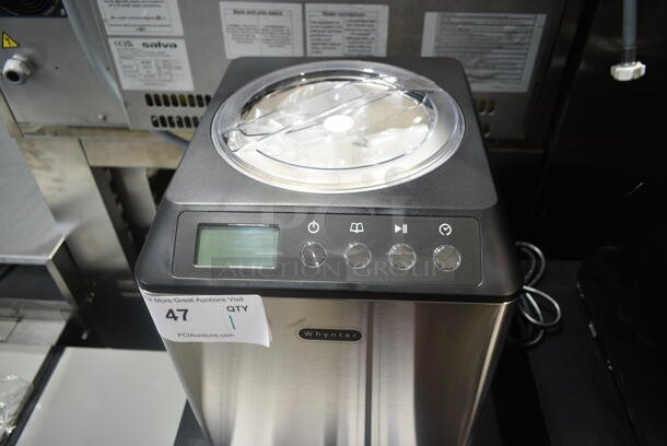 BRAND NEW SCRATCH AND DENT! Whynter ICM-201SB 2.1 Quart Countertop Automatic Ice Cream Maker. 115 Volts, 1 Phase. Tested and Working! - Image 4 of 10