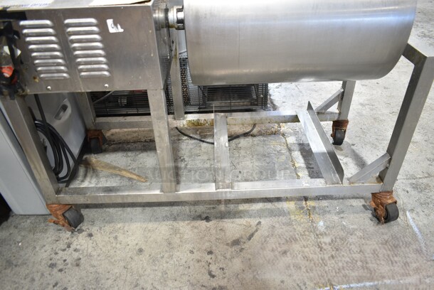 Metal Commercial Floor Style Marinator on Commercial Casters. Tested and Working! - Image 7 of 9