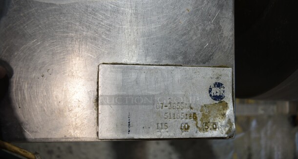 Metal Commercial Floor Style Marinator on Commercial Casters. Tested and Working! - Image 9 of 9
