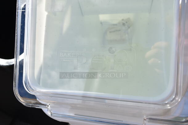 3 BRAND NEW SCRATCH AND DENT! Bakers Mark 6.3 Gallon / 100 Cup Shelf Ingredient Bin with Flip Lid. 3 Times Your Bid!  - Image 8 of 8