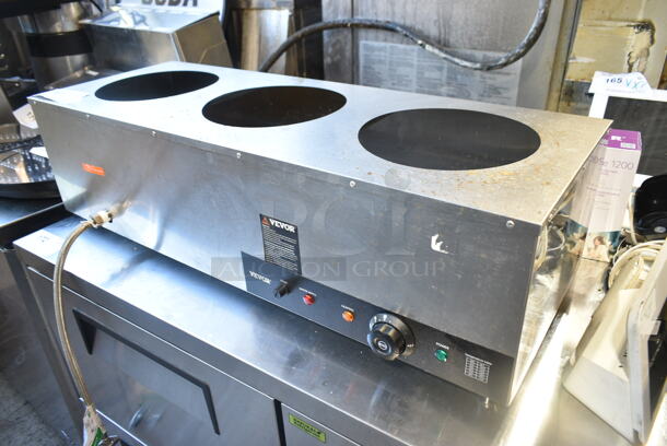 Vevor TT-7L-3 Stainless Steel Commercial Countertop Food Warmer. 110-120 Volts, 1 Phase. Tested and Powers On But Does Not Get Warm - Image 2 of 7