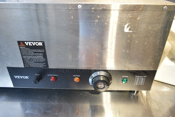 Vevor TT-7L-3 Stainless Steel Commercial Countertop Food Warmer. 110-120 Volts, 1 Phase. Tested and Powers On But Does Not Get Warm - Image 5 of 7