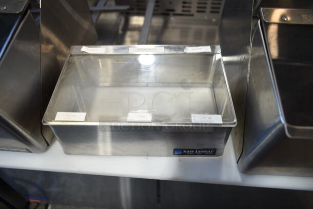 3 San Jamar Stainless Steel Countertop Topping Rails; Two 2 Tier. 18x12x13, 9x6x3.5. 3 Times Your Bid!  - Image 4 of 8