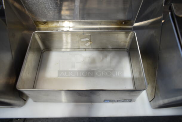 3 San Jamar Stainless Steel Countertop Topping Rails; Two 2 Tier. 18x12x13, 9x6x3.5. 3 Times Your Bid!  - Image 5 of 8