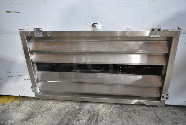 Leader Stainless Steel Commercial 2 Door Reach In Cooler Merchandiser w/ Poly Coated Racks. Tested and Powers On But Does Not Get Cold - Image 3 of 7