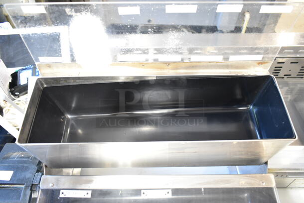 3 San Jamar Stainless Steel Countertop Topping Rails; Two 2 Tier. 18x12x13, 9x6x3.5. 3 Times Your Bid!  - Image 8 of 8