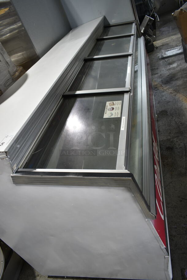 Hussmann Metal Commercial Novelty Ice Cream Freezer Merchandiser. 115/208 Volts, 1 Phase. - Image 3 of 8