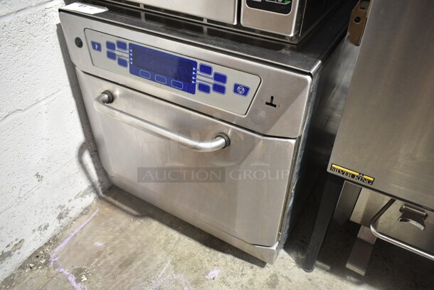 2016 Merrychef 402 Series V4 Stainless Steel Commercial Countertop Electric Powered Rapid Cook Oven. 208/240 Volts, 1 Phase.  - Image 2 of 5