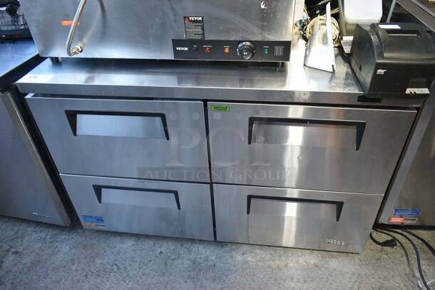 Turbo Air TUF-48SD-D4-N Stainless Steel Commercial 4 Drawer Undercounter Freezer. 115 Volts, 1 Phase. Tested and Working! - Image 1 of 6
