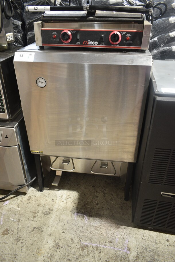 Silver King SKMAJ2/C4 Stainless Steel Commercial Countertop Milk Dispenser. 115 Volts, 1 Phase. Tested and Working! - Image 1 of 8