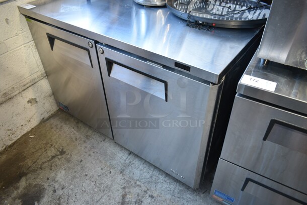 Turbo Air MUR-48-N Stainless Steel Commercial 2 Door Undercounter Cooler. 115 Volts, 1 Phase. Tested and Working! - Image 2 of 5