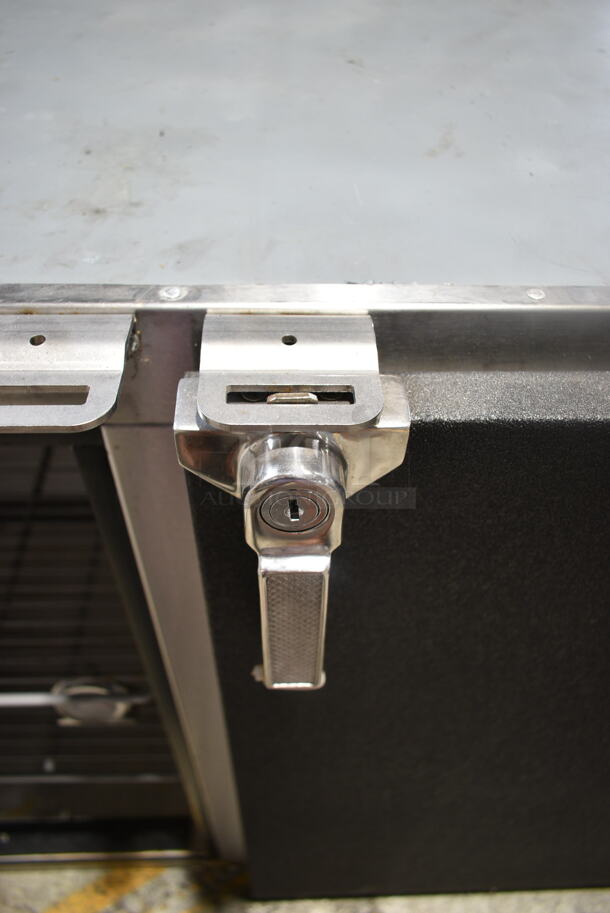 Glastender CP1FB60 Metal Commercial 3 Door Undercounter Cooler. 115 Volts, 1 Phase. Tested and Does Not Power On  - Image 4 of 7
