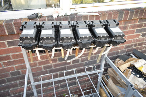 6 Soda Pumps on Chrome Finish Soda Station. 6 Times Your Bid! - Image 3 of 9
